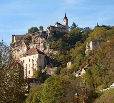 Une cité à flanc de falaise